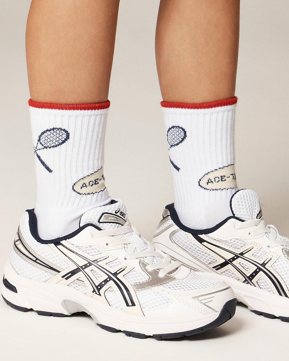 Kids' sporty trouser socks two-pack by J.CREW