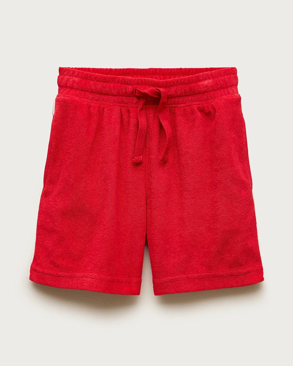 Kids' tipped short in towel terry by J.CREW