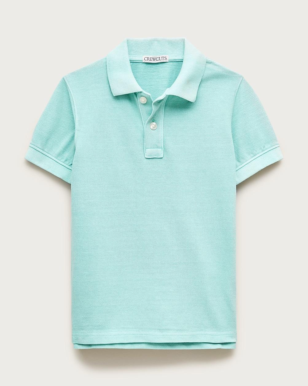 Kids' washed piqué polo shirt by J.CREW