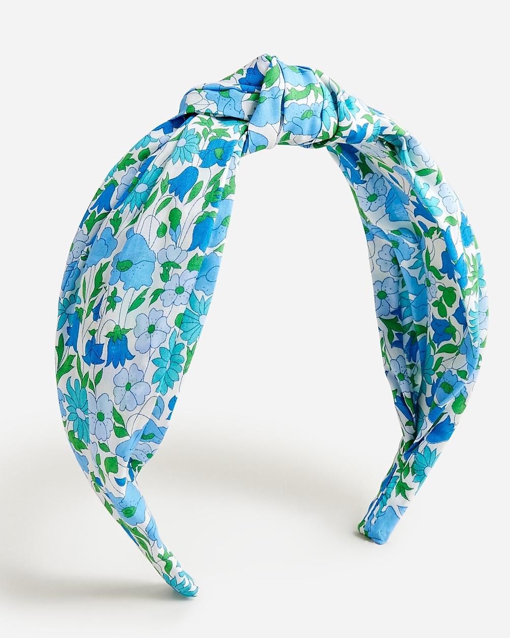 Knot headband in Liberty® print by J.CREW