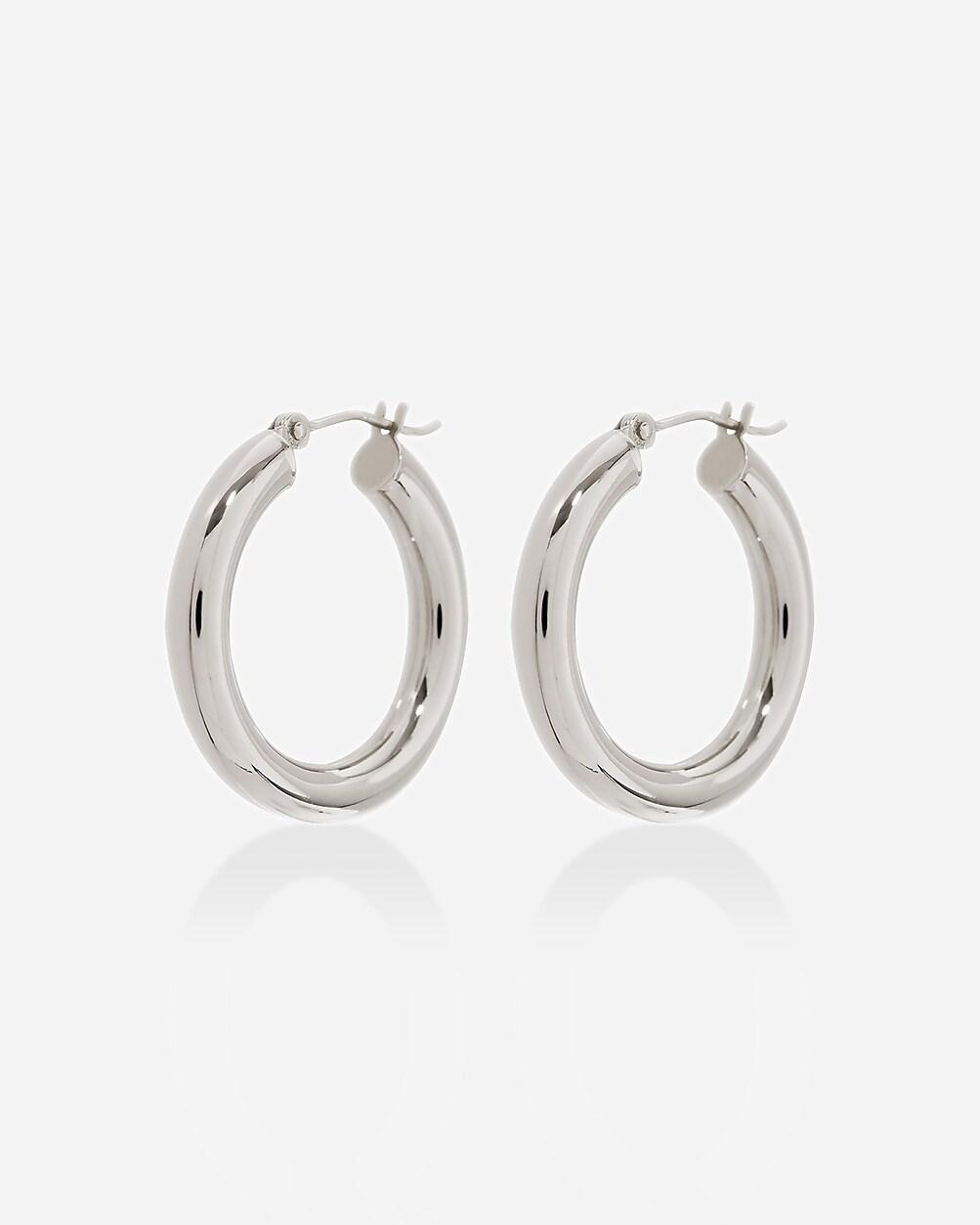 LUV AJ the real deal baby Amalfi hoops by J.CREW