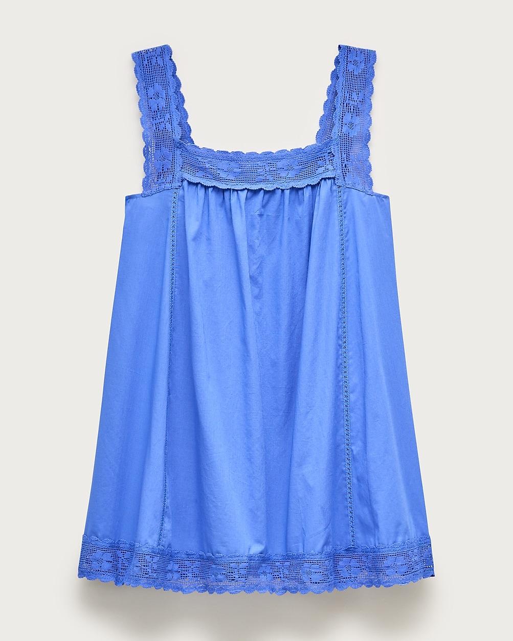 Lace-trim mini beach dress by J.CREW