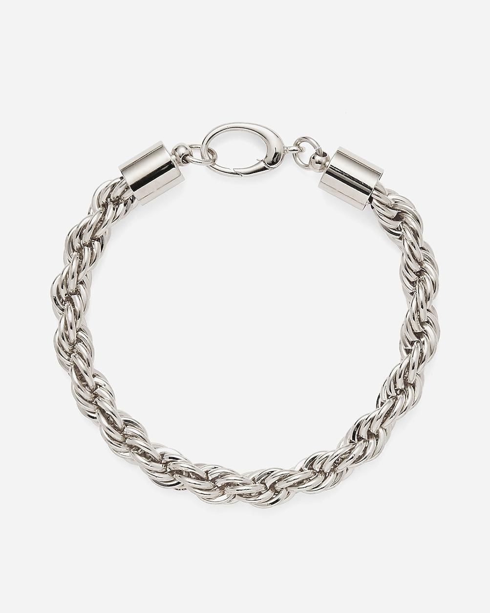 Lady Grey XL rope chain bracelet by J.CREW