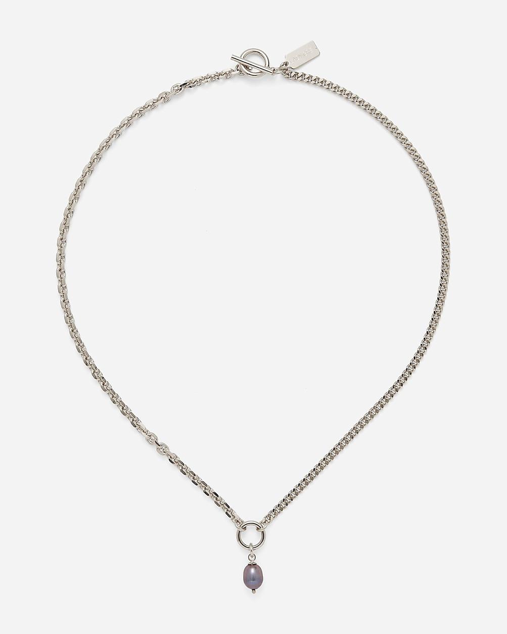 Lady Grey duo chain necklace by J.CREW