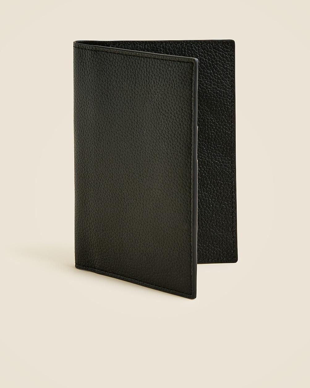 Leather passport holder by J.CREW