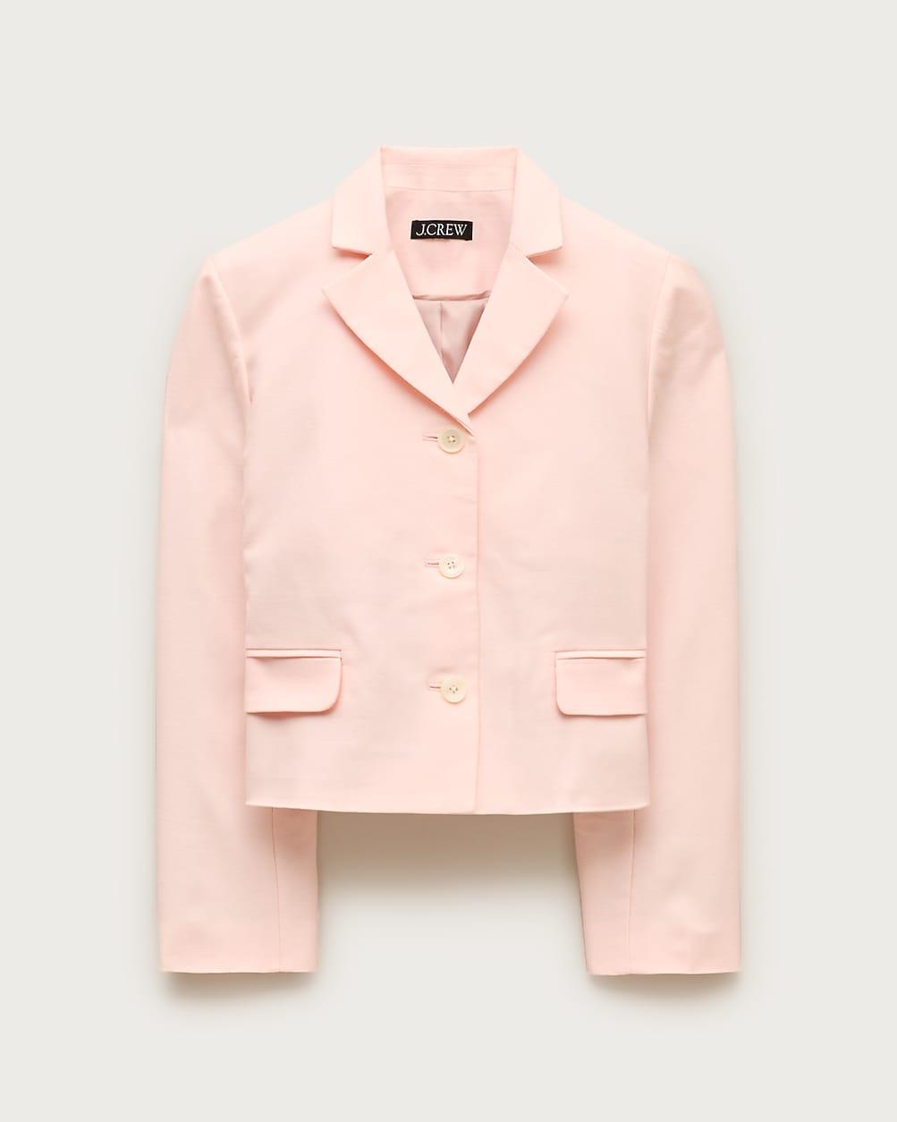 Lenore lady blazer in Gramercy linen blend by J.CREW