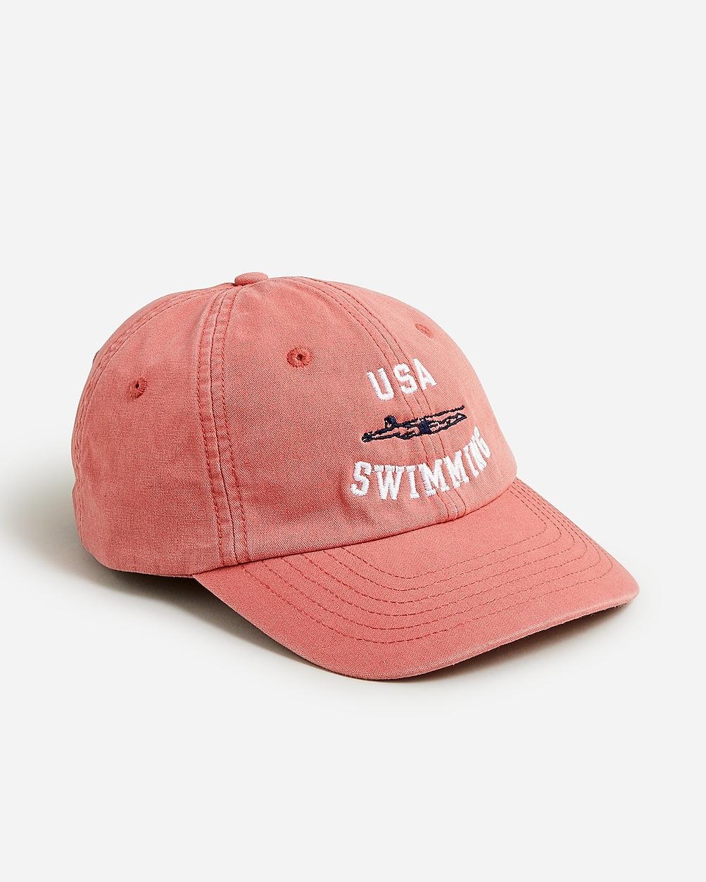 Limited-edition USA Swimming® X J.Crew baseball cap by J.CREW Limited-edition USA Swimming® X J.Crew baseball cap by J.CREW