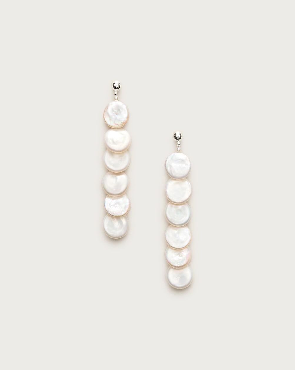 Limited-edition Zycloom X J.Crew freshwater pearl drop earrings by J.CREW