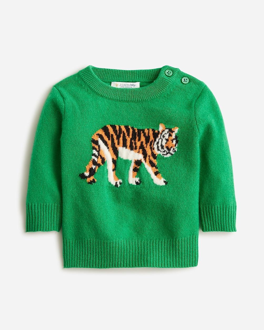 Limited-edition baby cashmere crewneck sweater by J.CREW