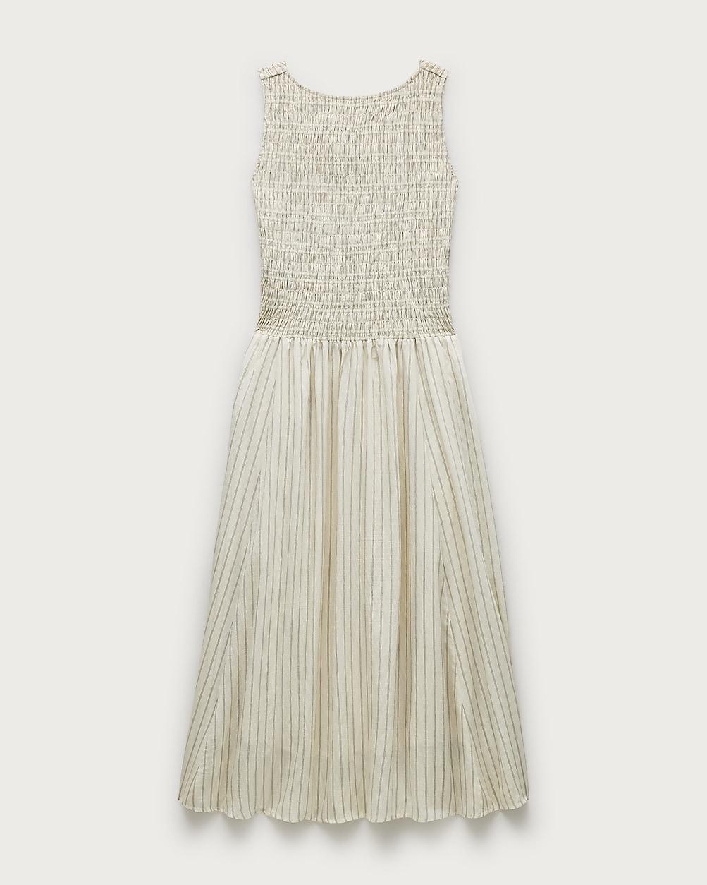 Lina midi dress in stripe by J.CREW