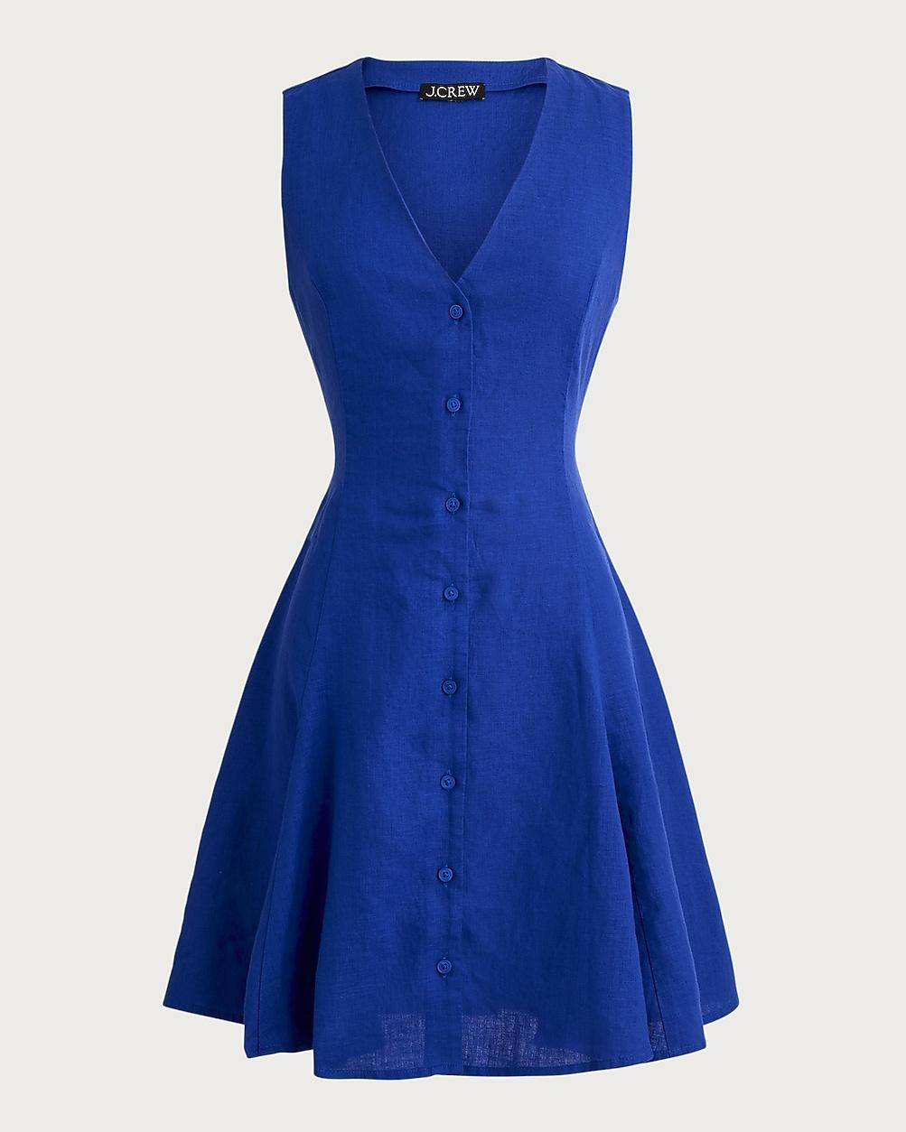Linen mini dress by J.CREW