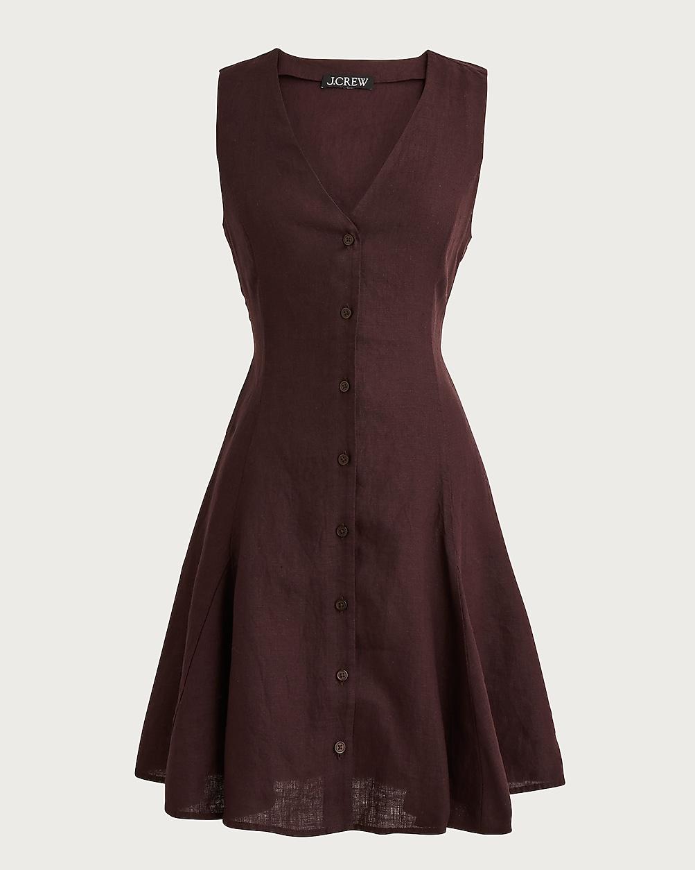 Linen mini dress by J.CREW