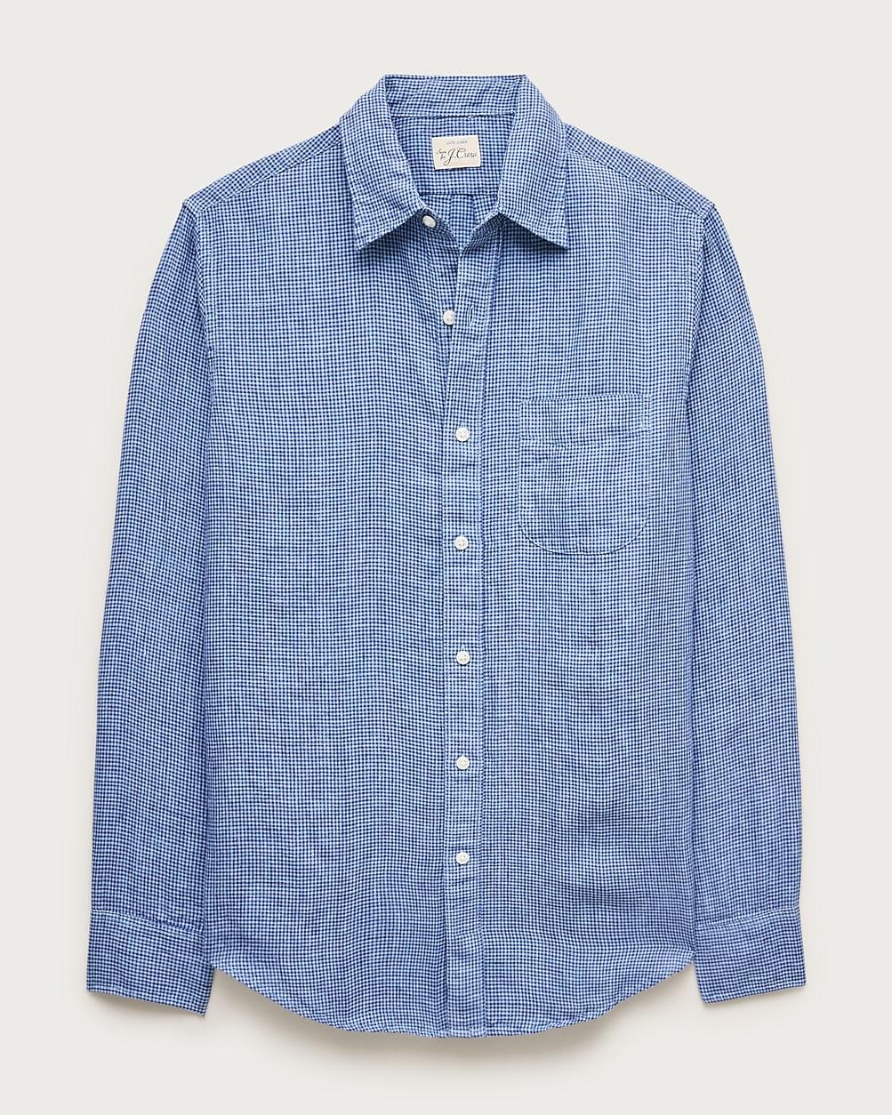 Linen point-collar shirt by J.CREW