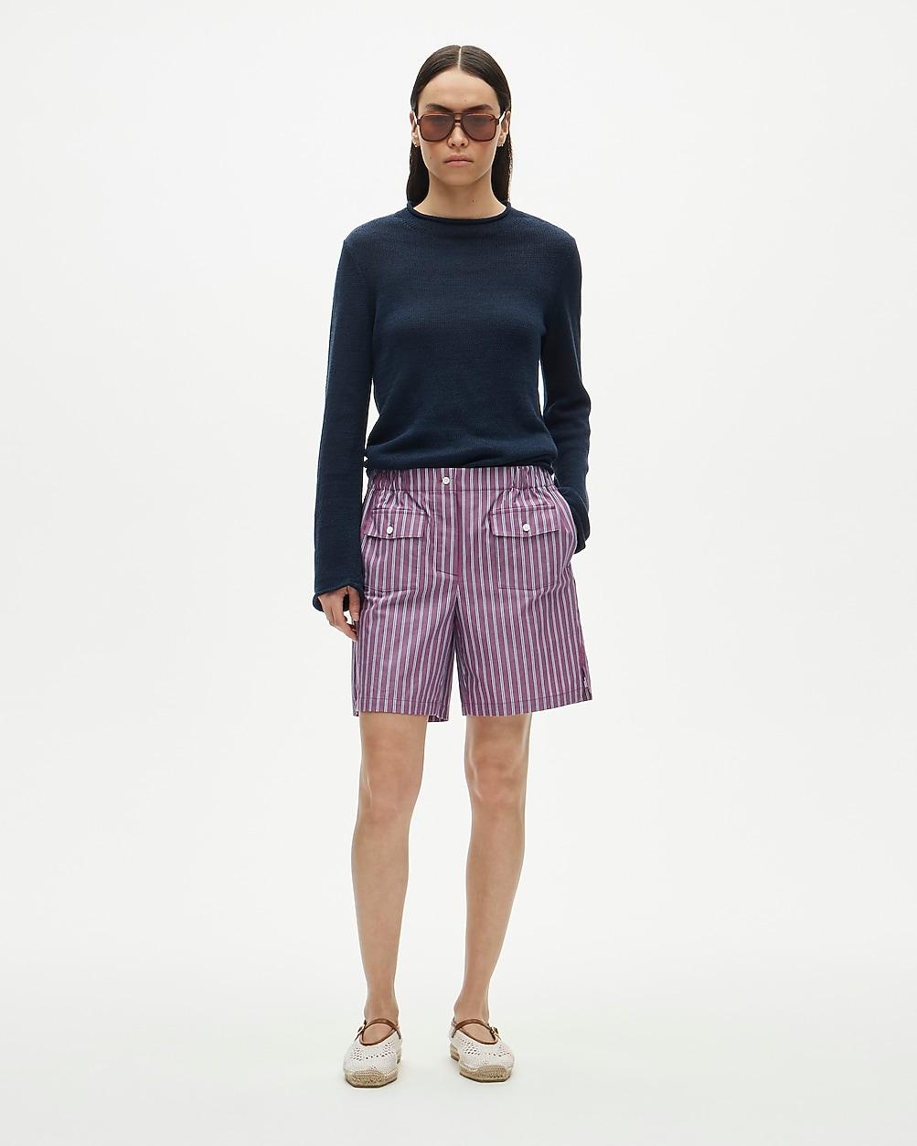 Long boxer short in oxford stripe by J.CREW