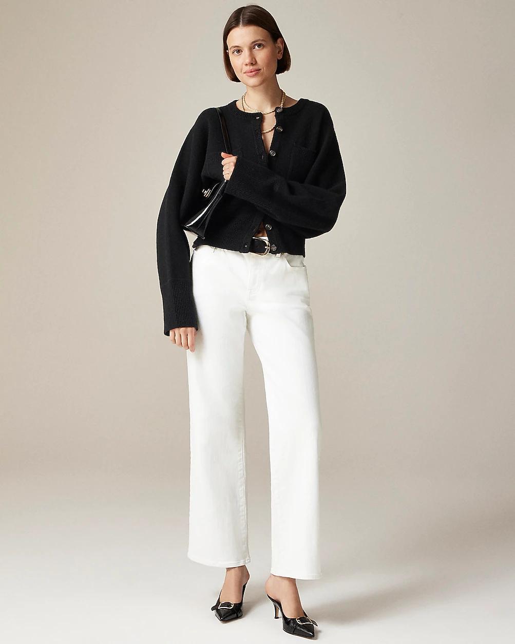 Lower-rise full-length slim-wide jean by J.CREW