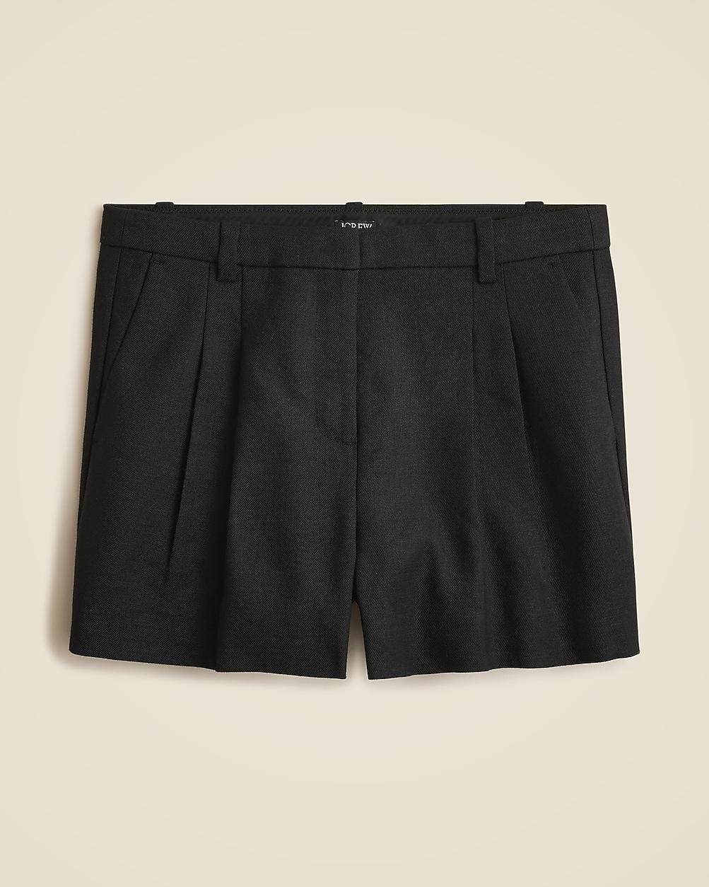 Lucia short in stretch linen blend by J.CREW