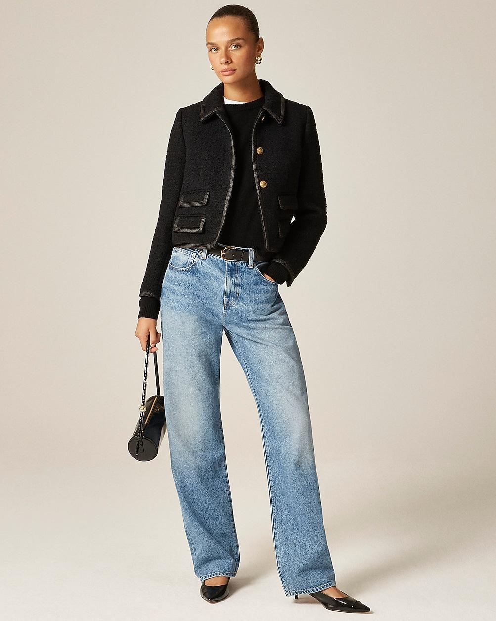 Lucie jacket in tweed by J.CREW