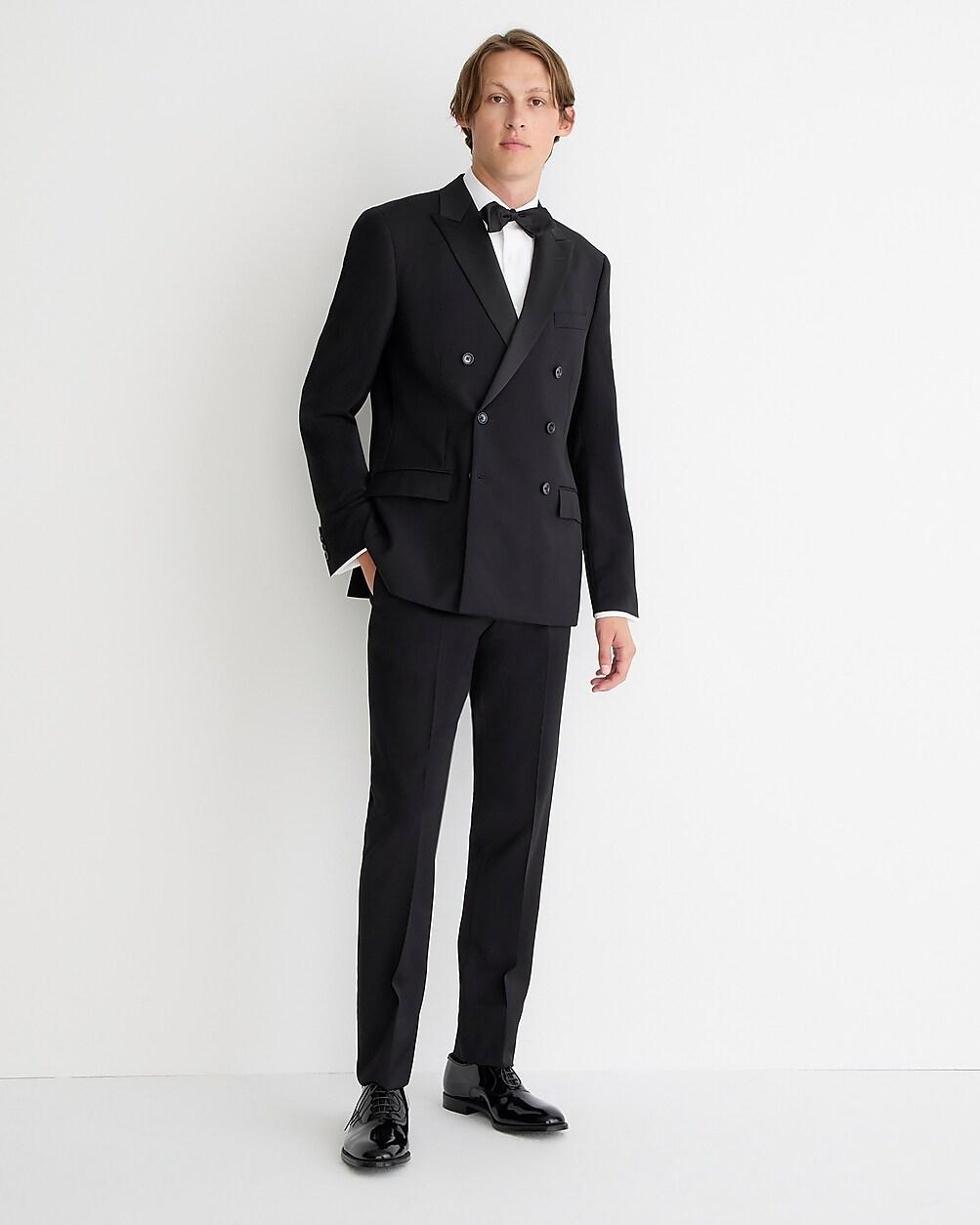 Ludlow Slim-fit double-breasted tuxedo jacket in Italian wool by J.CREW