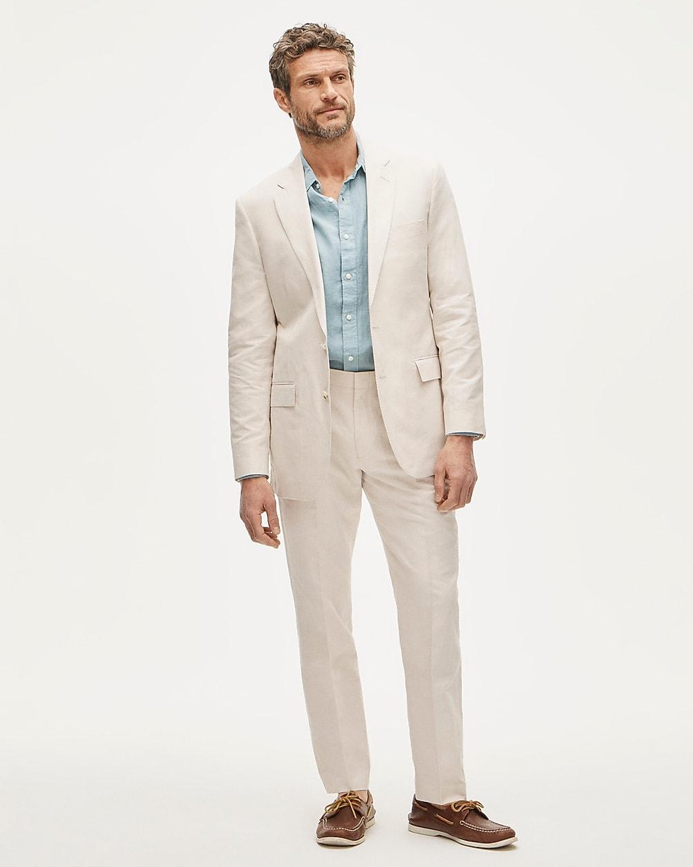 Ludlow Slim-fit suit jacket in Baird McNutt Irish cotton-linen blend by J.CREW