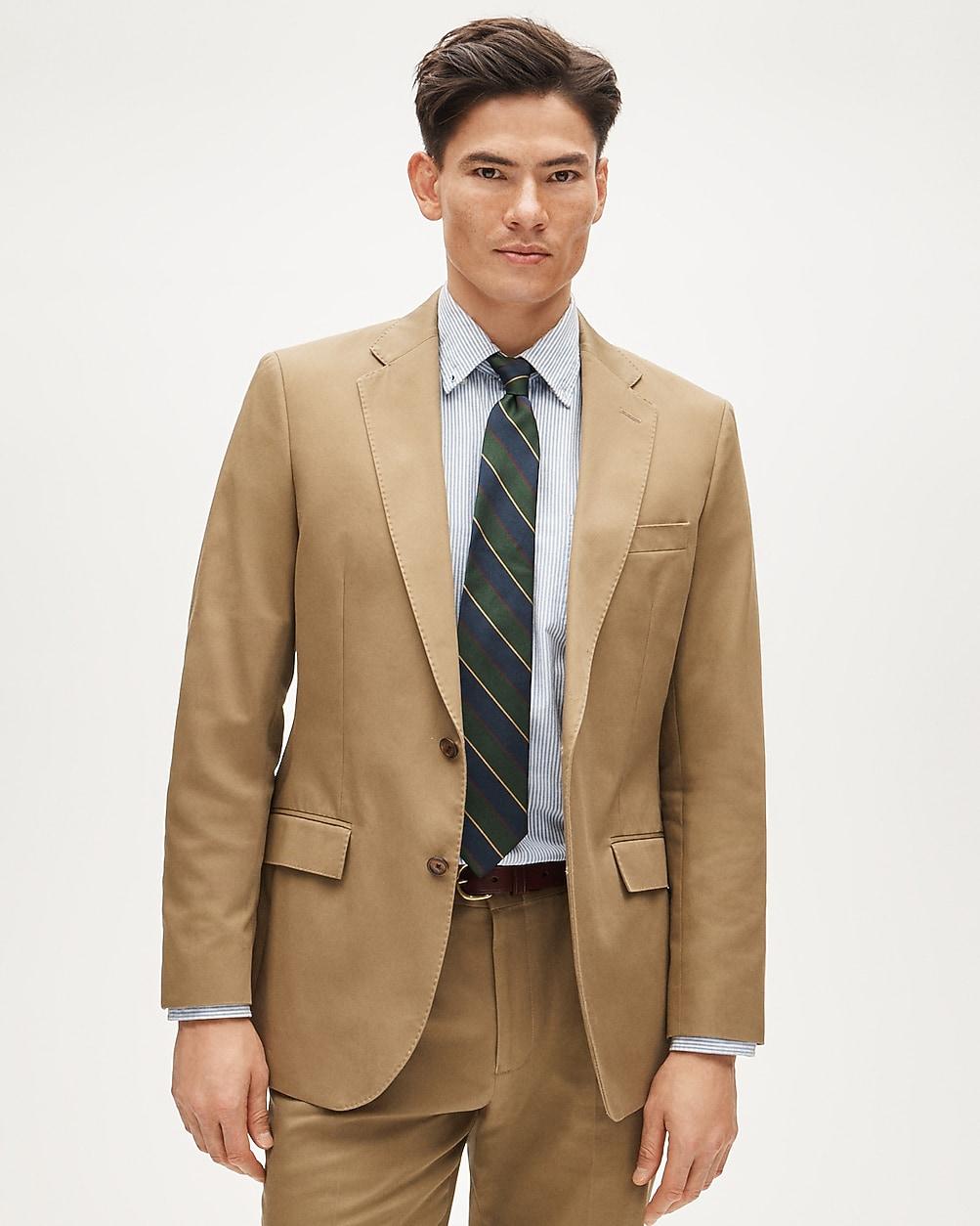 Ludlow Slim-fit suit jacket in Japanese cotton chino by J.CREW