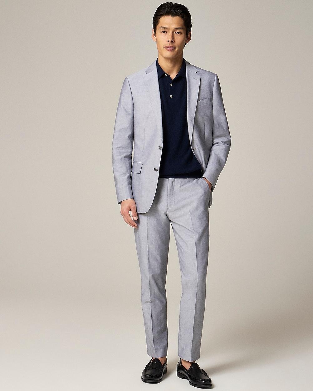 Ludlow Slim-fit suit jacket in Portuguese cotton oxford by J.CREW