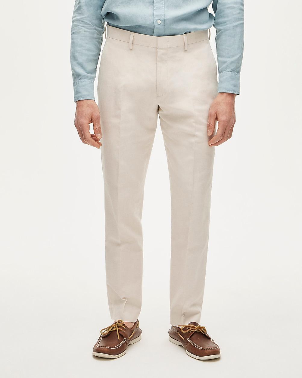 Ludlow Slim-fit suit pant in Baird McNutt Irish cotton-linen blend by J.CREW