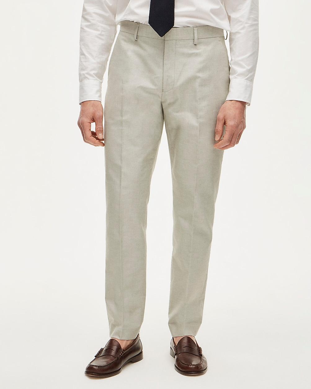 Ludlow Slim-fit suit pant in Portuguese cotton oxford by J.CREW