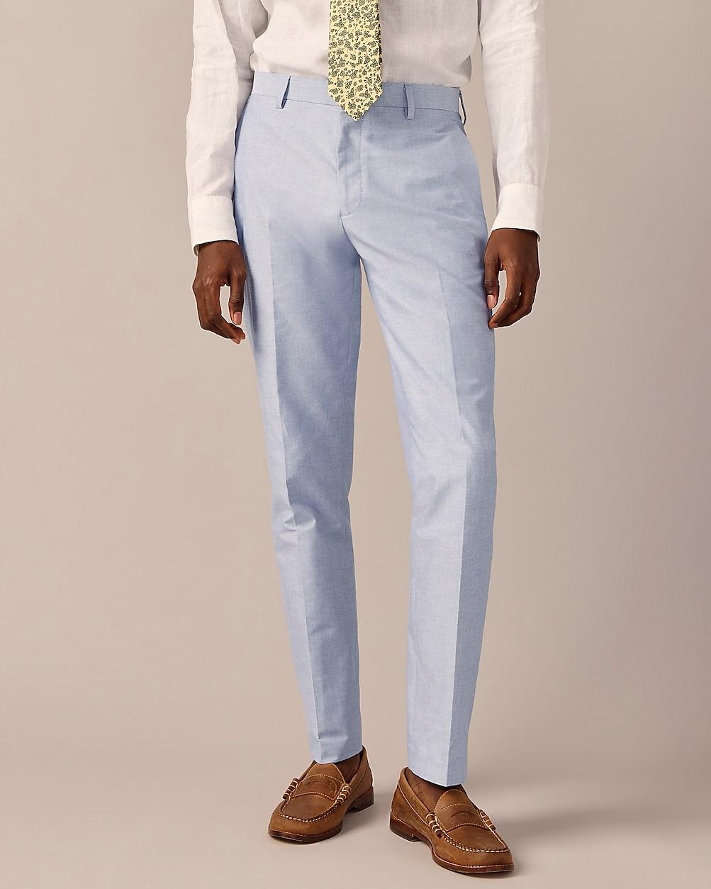 Ludlow Slim-fit suit pant in Portuguese cotton oxford by J.CREW