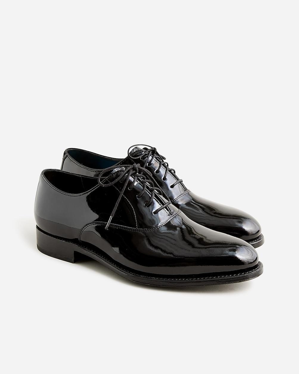 Ludlow tuxedo oxfords in patent leather by J.CREW