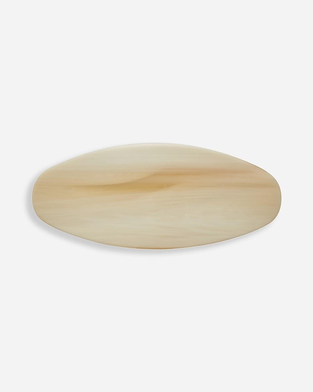 MACHETE jumbo oval clip in classic tortoise by J.CREW