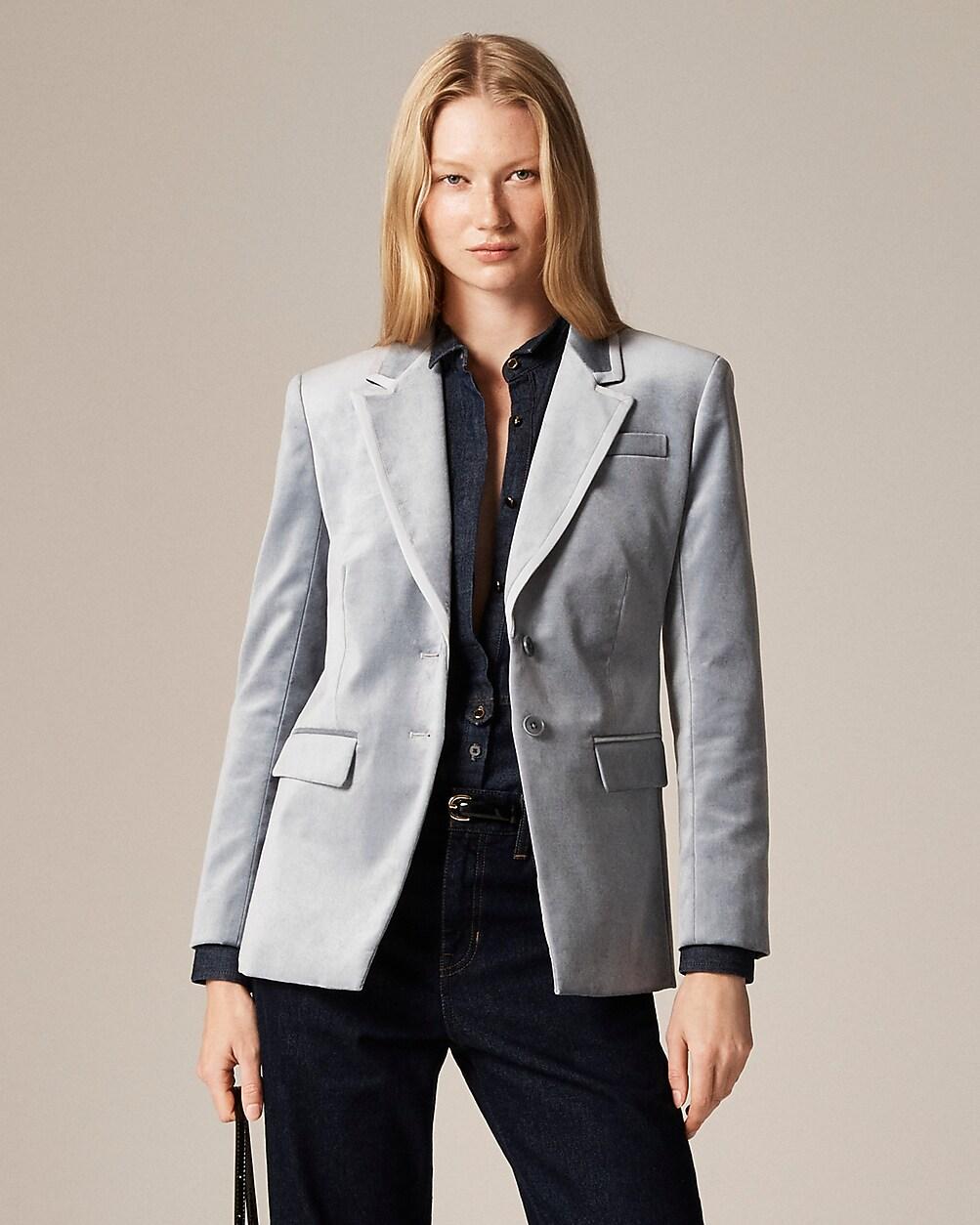 Madelyn blazer in velvet by J.CREW