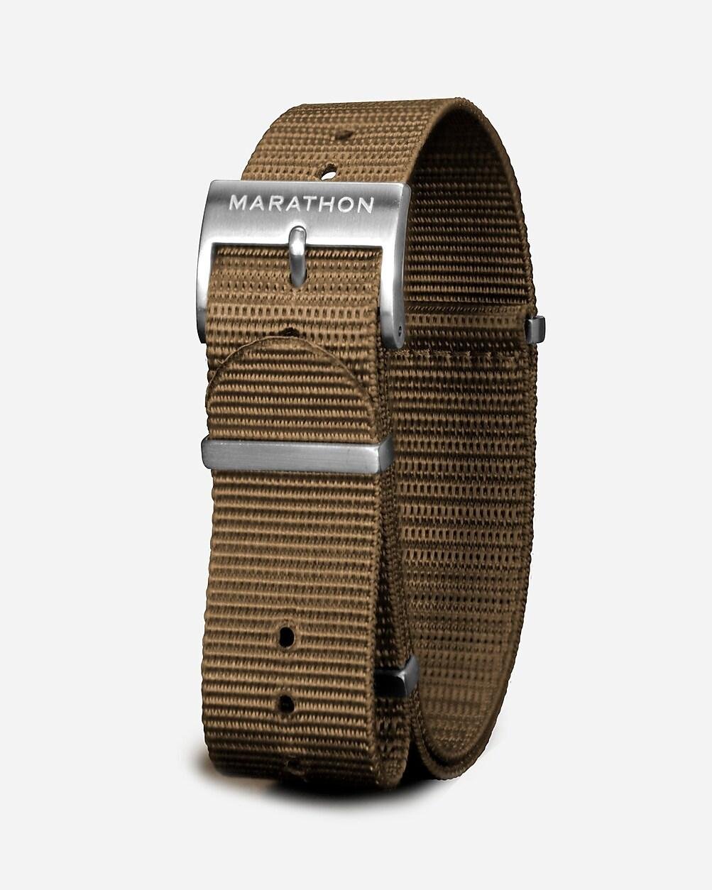 Marathon Watch Company™ 18mm Nylon Defense Standard Watch Strap by J.CREW