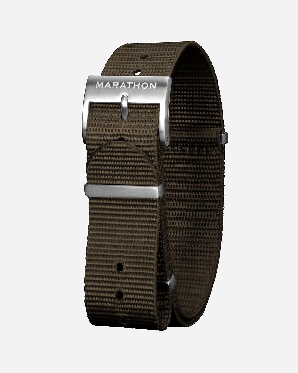 Marathon Watch Company™ 18mm Nylon Defense Standard Watch Strap by J.CREW