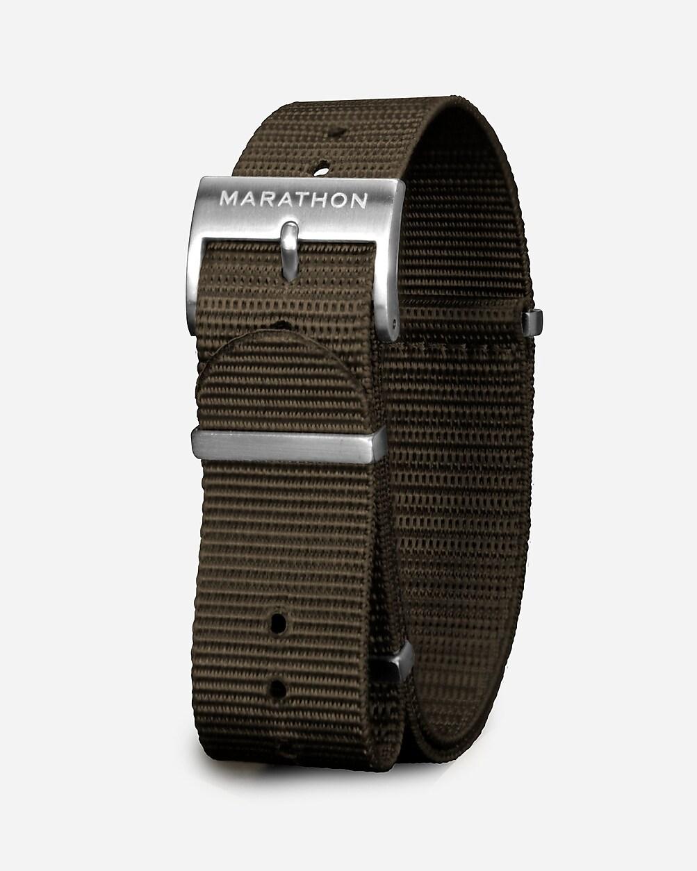 Marathon Watch Company™ 20mm Nylon Defense Standard Watch Strap by J.CREW