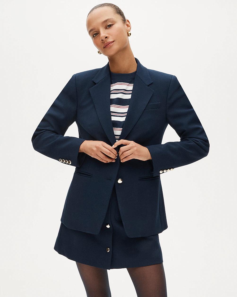 Margeaux blazer in four-season stretch by J.CREW