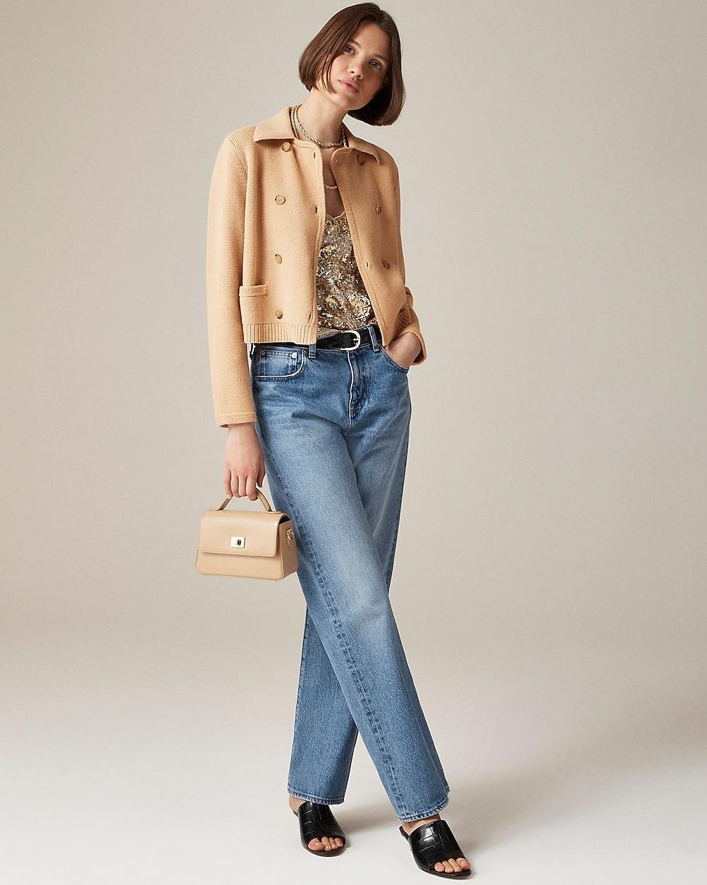 Marielle cropped cardigan by J.CREW