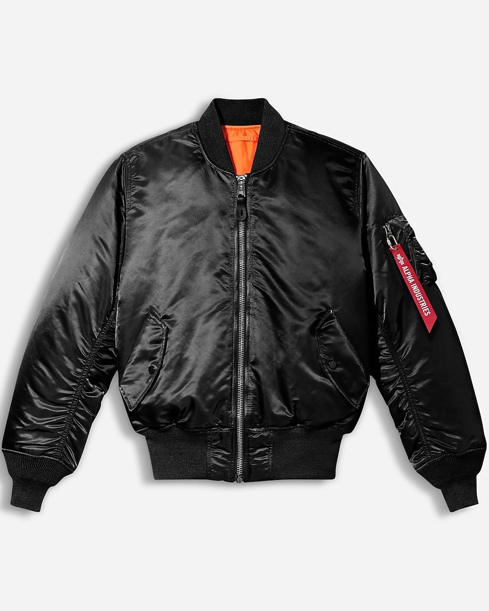 Men's Alpha Industries® MA-1 heritage bomber jacket by J.CREW