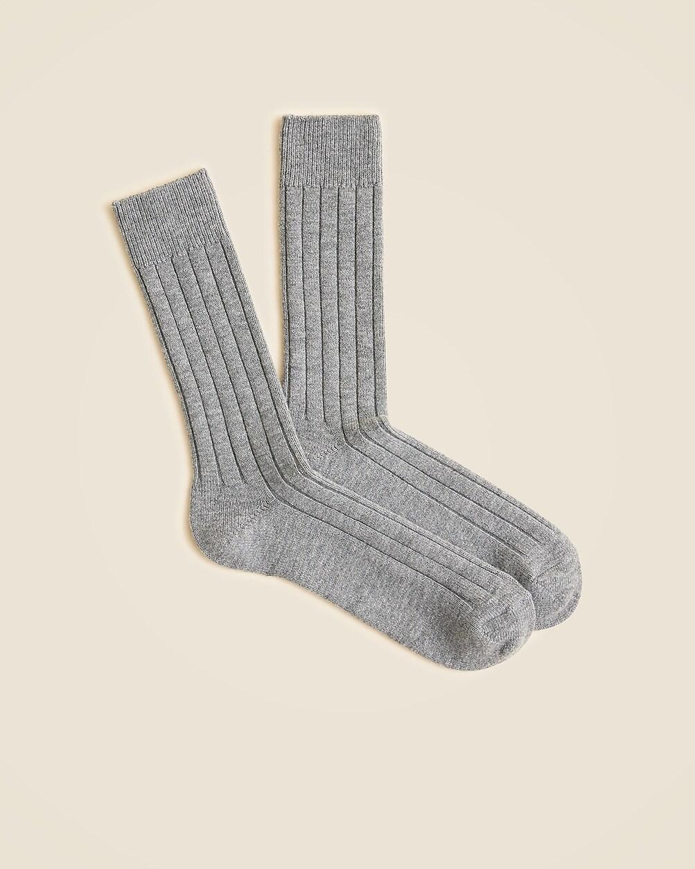 Merino wool-blend socks by J.CREW