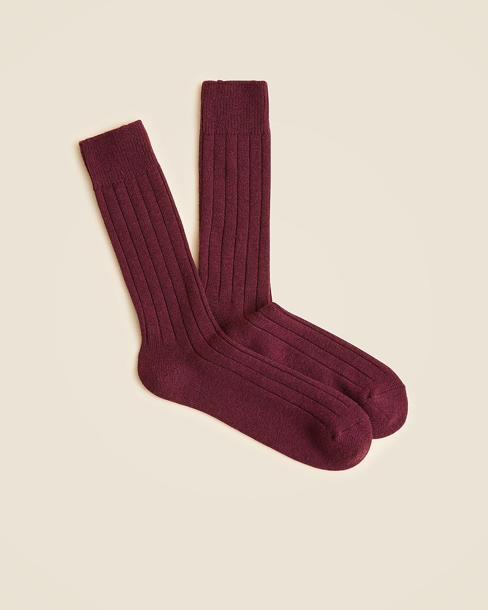 Merino wool-blend socks by J.CREW