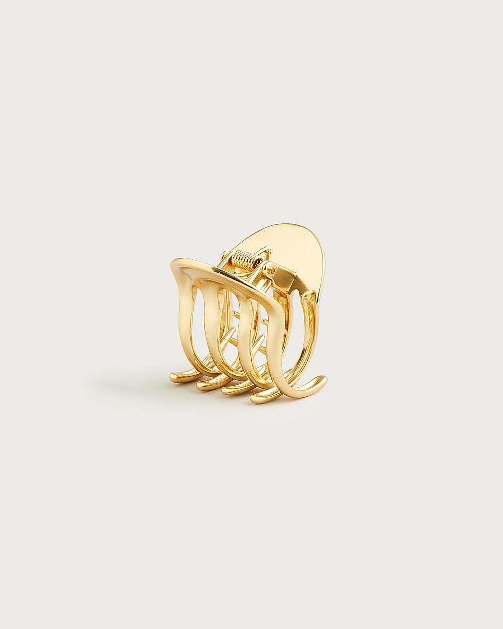Metallic claw clip by J.CREW