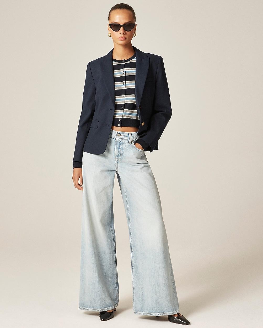 Mid-rise superwide-leg jean by J.CREW