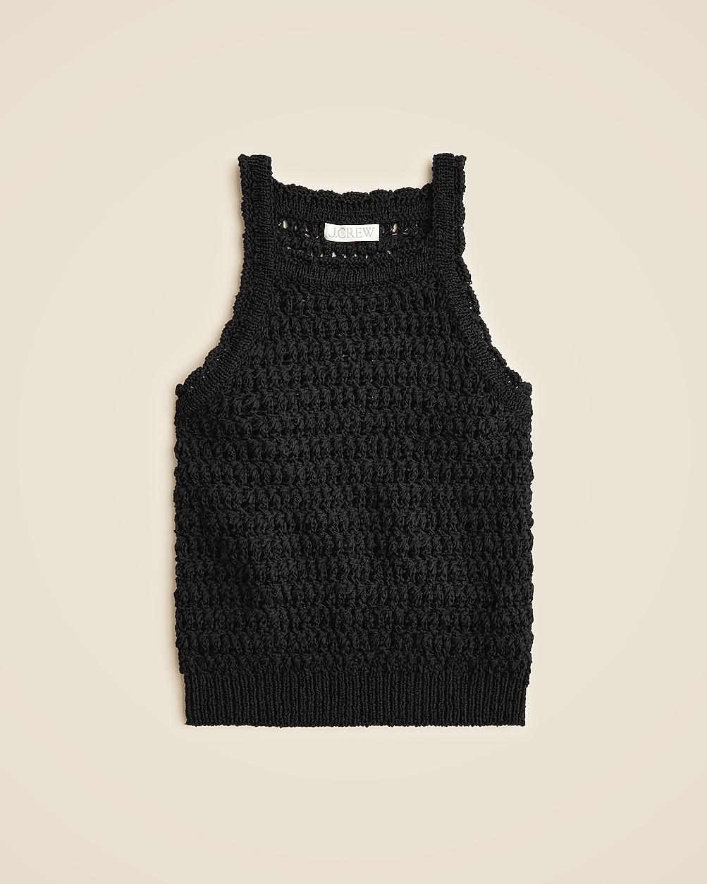 Montauk crochet tank top by J.CREW