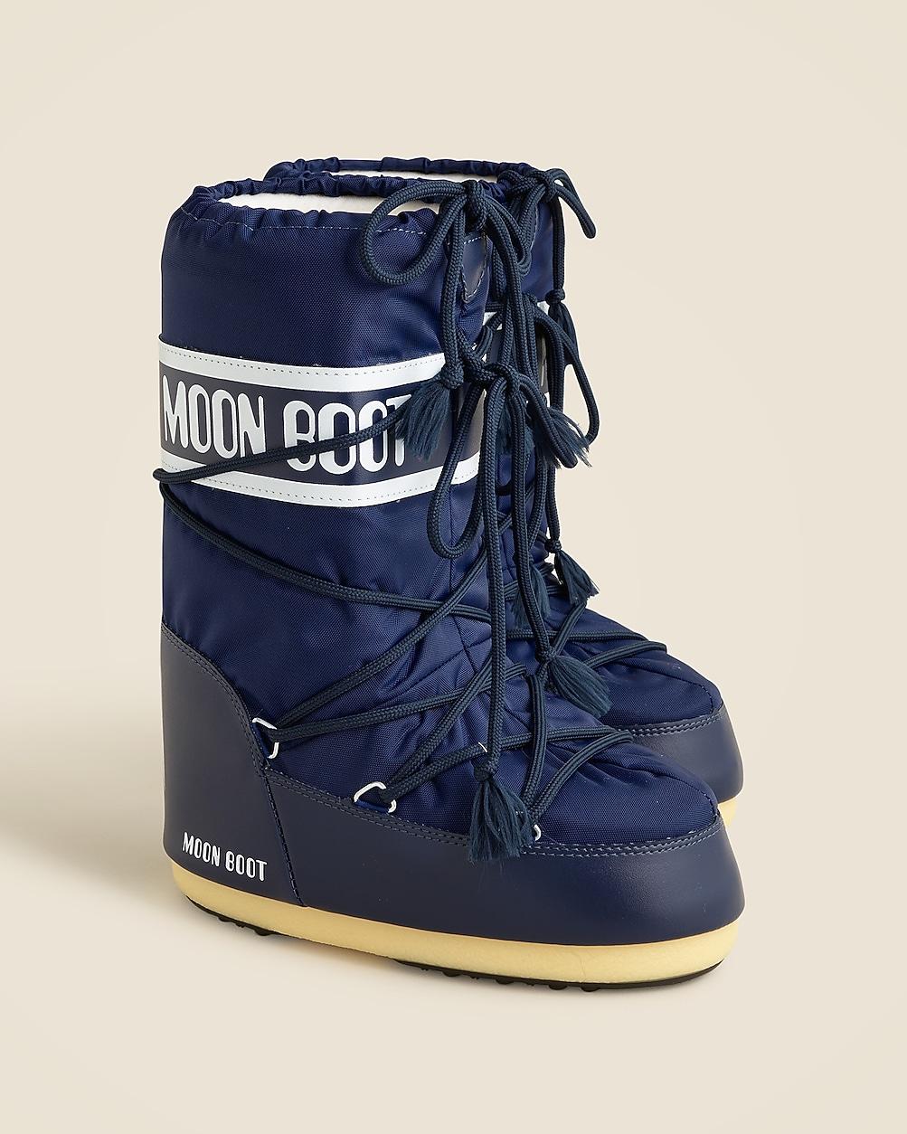 Moon Boot® kids' icon blue nylon boots by J.CREW
