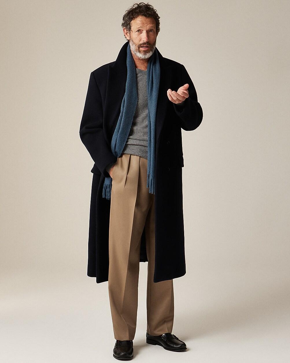 New York double-breasted overcoat in wool melton by J.CREW