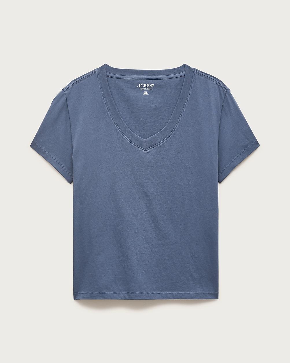 New vintage jersey relaxed V-neck T-shirt by J.CREW