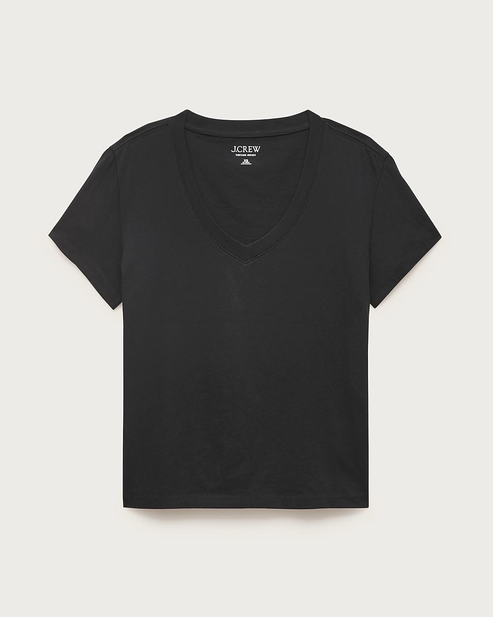 New vintage jersey relaxed V-neck T-shirt by J.CREW