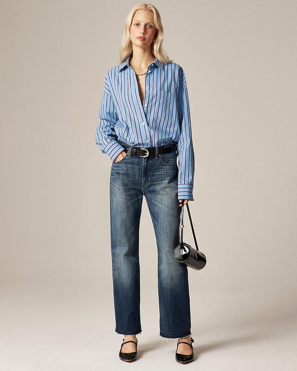 Nipped straight jean by J.CREW