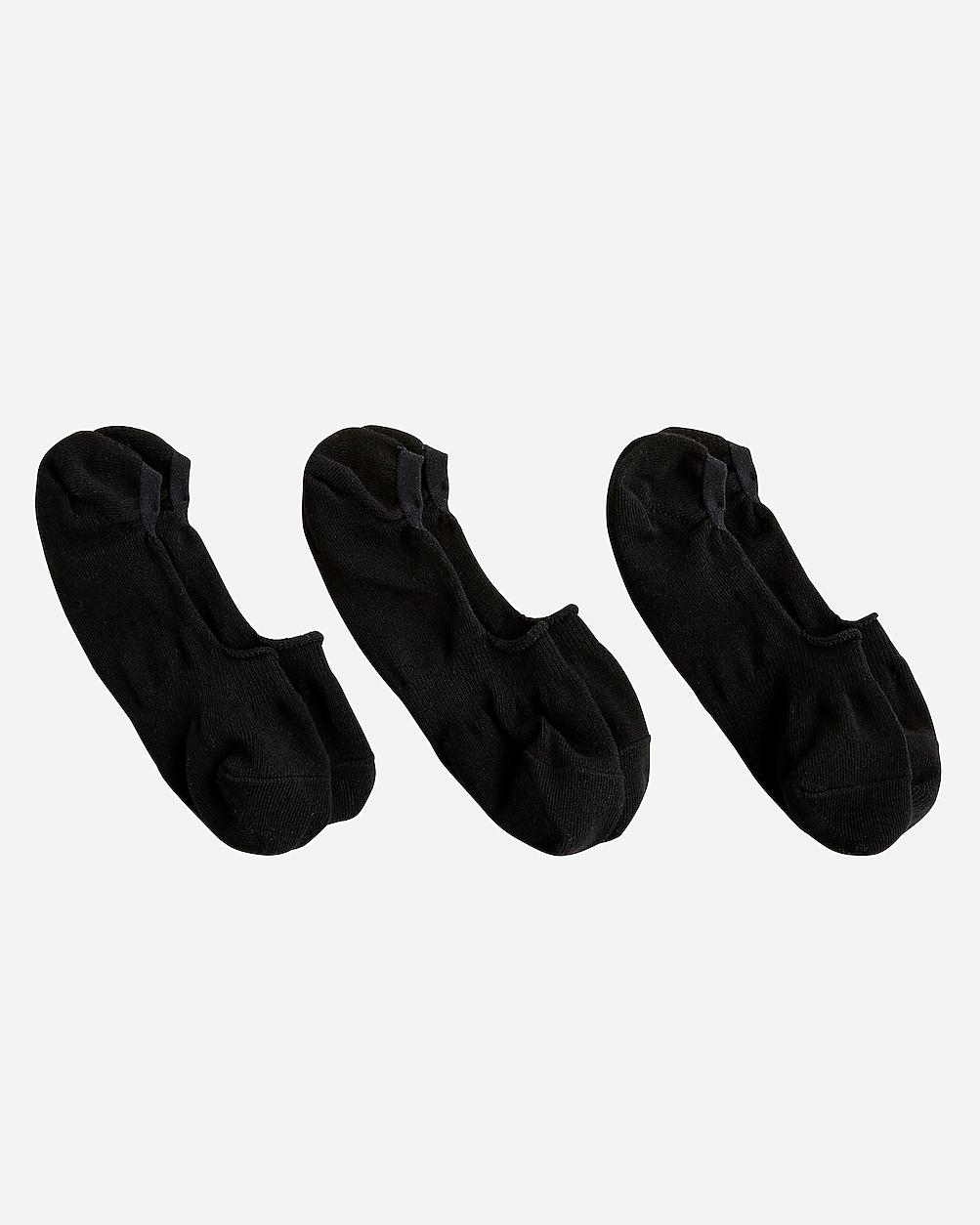 No-show socks three-pack by J.CREW