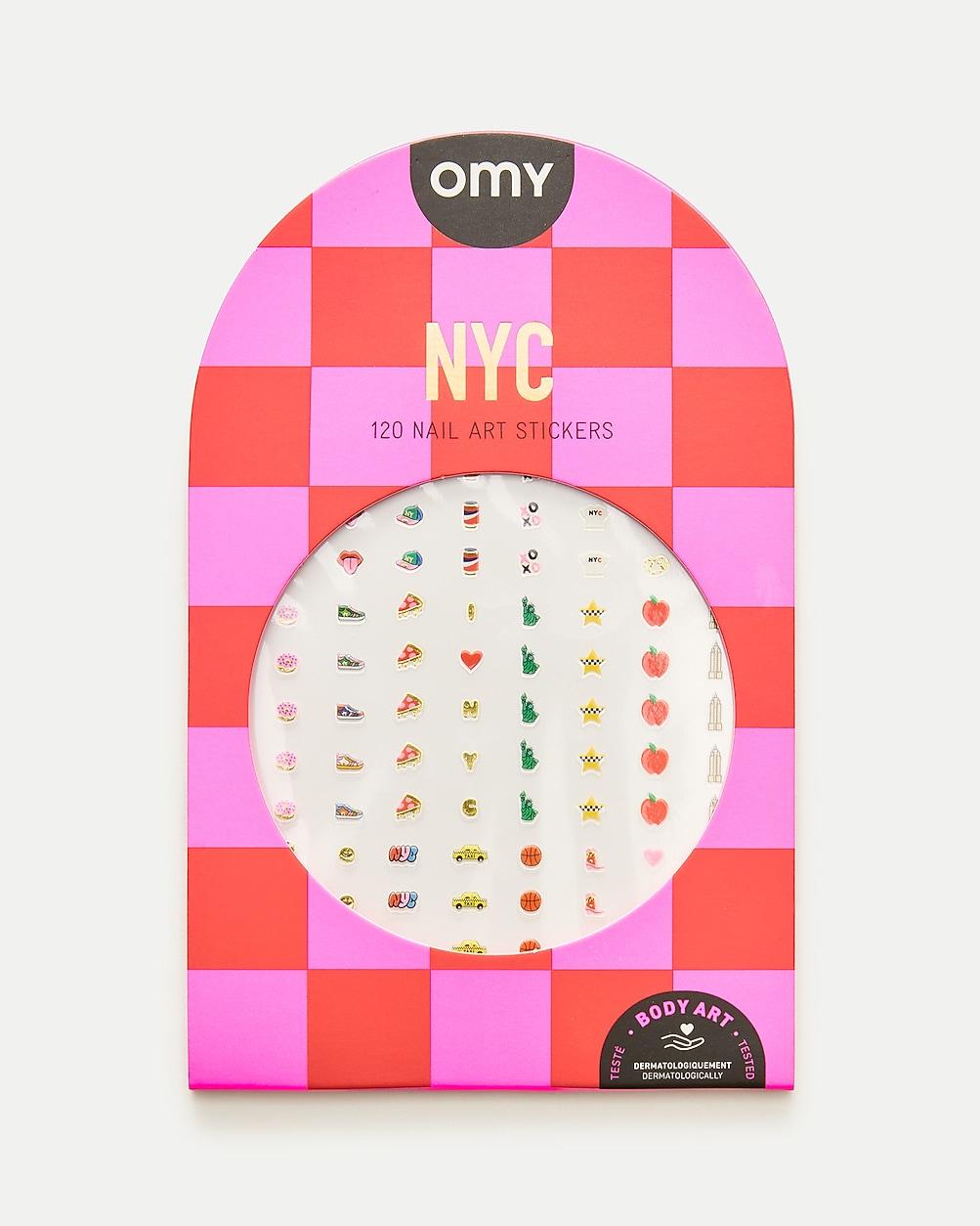 OMY NYC nail stickers 120-pack by J.CREW