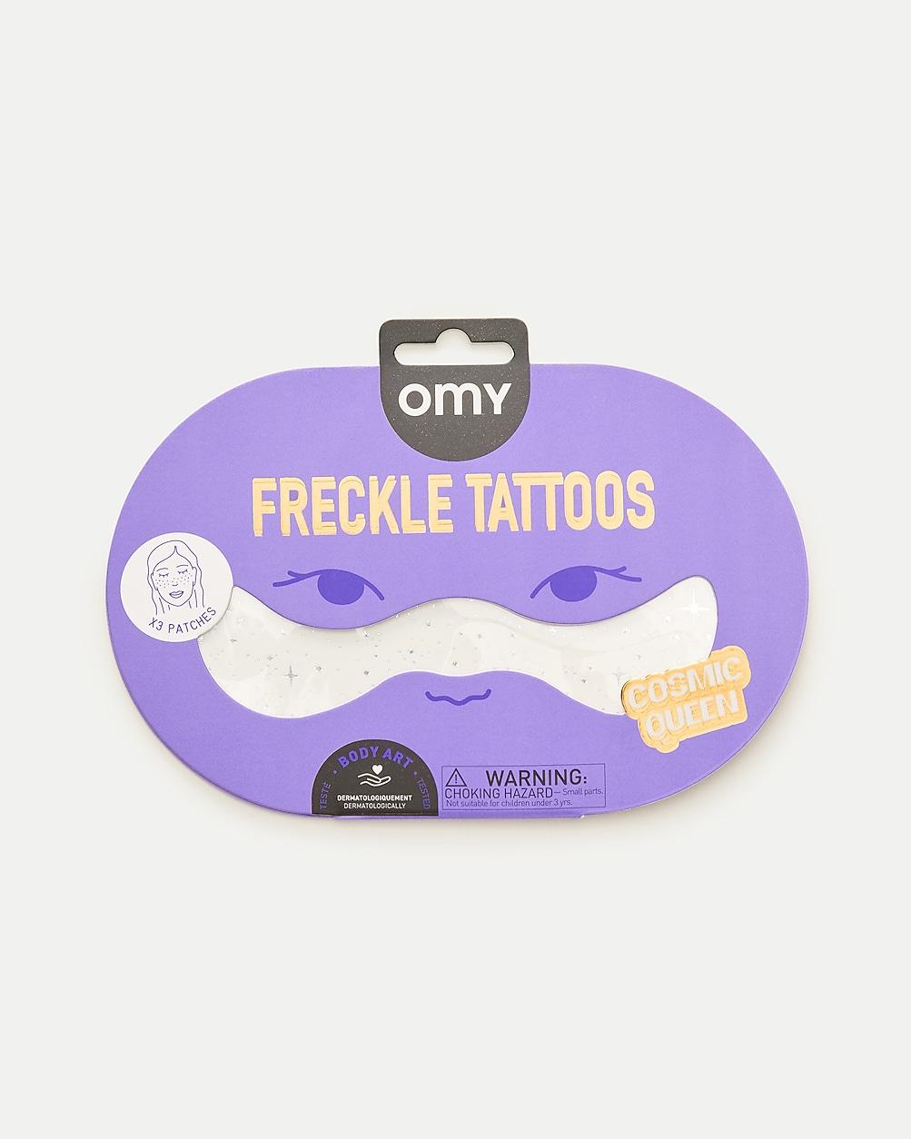 OMY temporary freckle tattoos three-pack by J.CREW